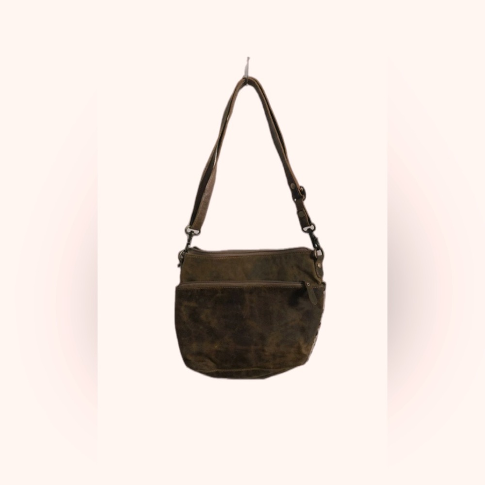 Brown Leather Shoulder Bag